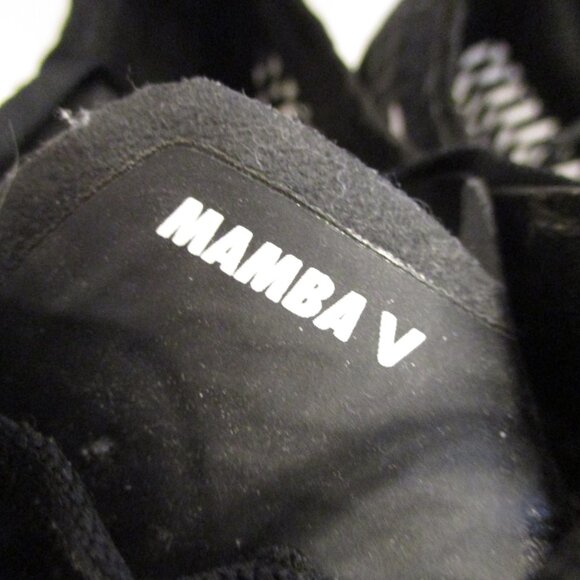 Nike Mamba V Shoes Men Size 10.5 Black White Track Field Lace Up Running Shoes main image 7